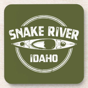 Snake River Idaho Bier Onderzetter