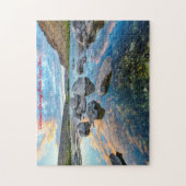 Snake River Idaho. Kerstgroeten Legpuzzel (Verticaal)