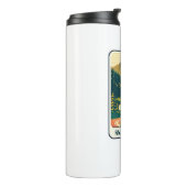 Snake River Idaho Kleuren Thermosbeker (Gedraaid links)