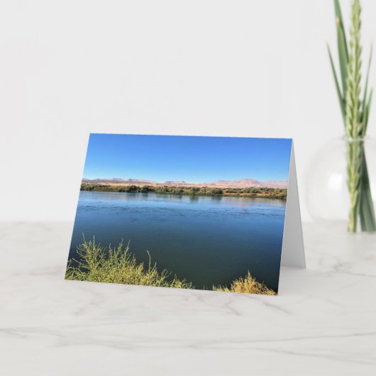 Snake River, Melba, ID Kaart (Voorkant)