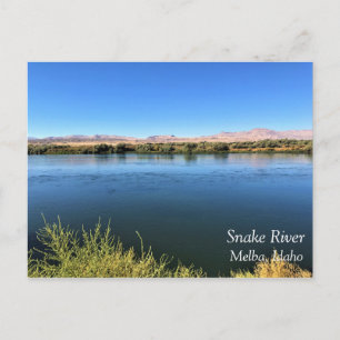 Snake River, Melba, Idaho Briefkaart