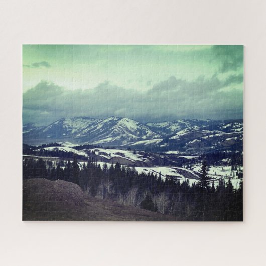 Snake River Mountain Range Puzzle Legpuzzel (Horizontaal)