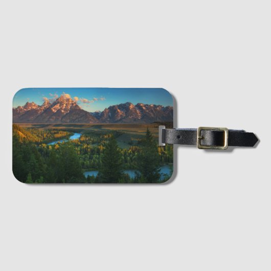 Snake River Overlook Bagagelabel (Voorkant (horizontaal))