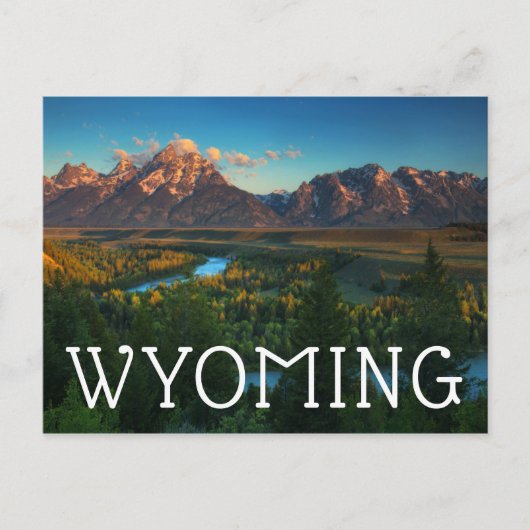 Snake River Overlook Briefkaart (Voorkant)