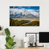 Snake River Overlook | Grand Teton National Park Poster (Thuiskantoor)
