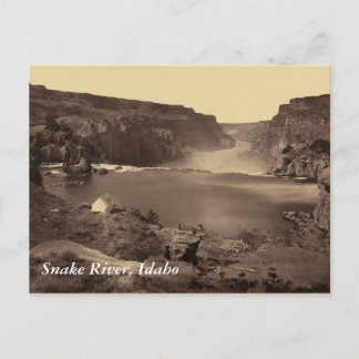 Snake River Soshone Herfsten Idaho  Briefkaart