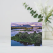 Snake River Sunset - Swan Valley - Idaho Briefkaart (Staand voorkant)