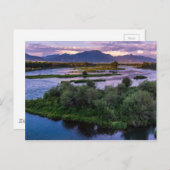 Snake River Sunset - Swan Valley - Idaho Briefkaart (Voorkant / Achterkant)