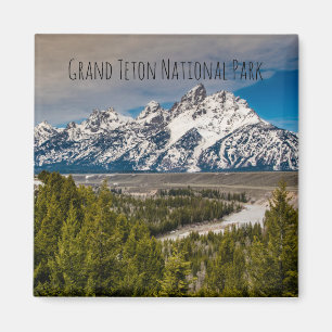 Snake River Tetons Magneet