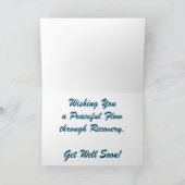 "Snake River" Wenskaart voor Beterschap Kaart (Binnen)