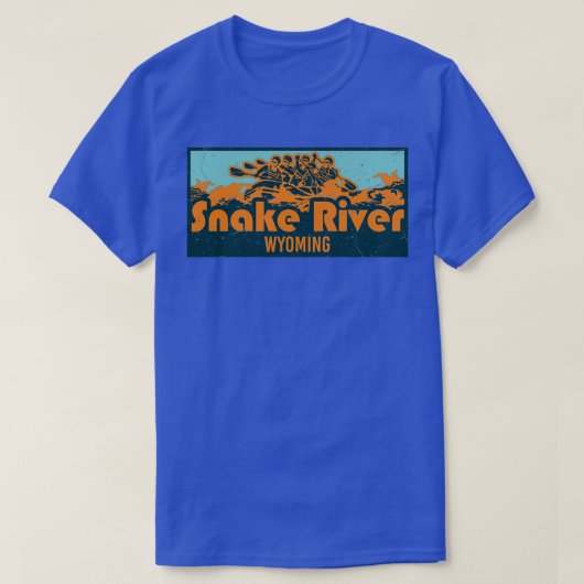 Snake River Wyoming T-shirt (Design voorkant)