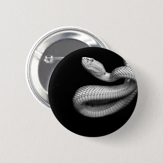 Snake Ronde Button 5,7 Cm (Voorkant /achterkant)