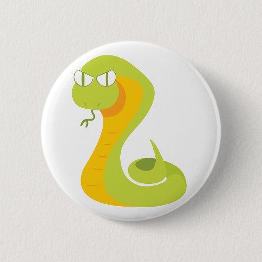 Snake Ronde Button 5,7 Cm (Voorkant)