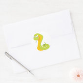 Snake Ronde Sticker (Envelop)