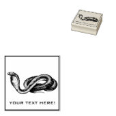 Snake Rubberstempel (Gestempeld)