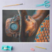 Snake Serpent Steampunk Pet Decoupage Tissuepapier (Craft)