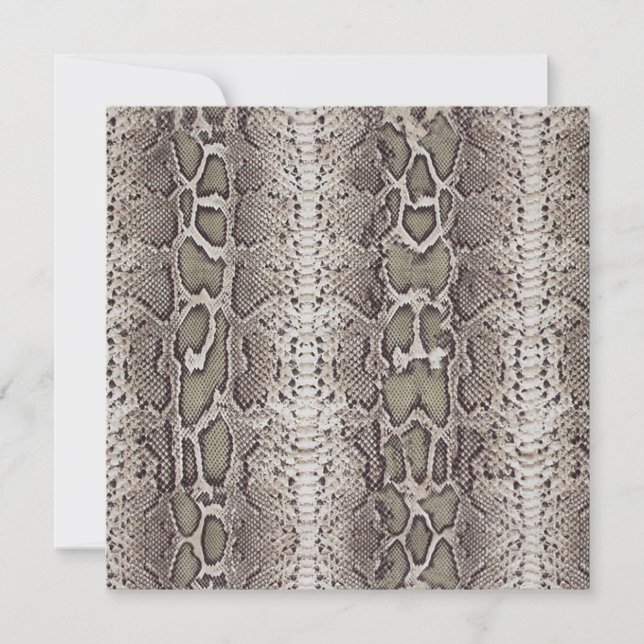 Snake Skin Animal Print (Voorkant)