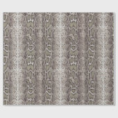 Snake Skin Animal Print Cadeaupapier (Vlak)