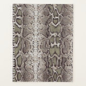 Snake Skin Animal Print Planner (Voorkant)
