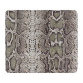 Snake Skin Animal Print Snijplank (Voorkant)