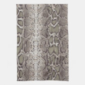 Snake Skin Animal Print Theedoek (Verticaal)