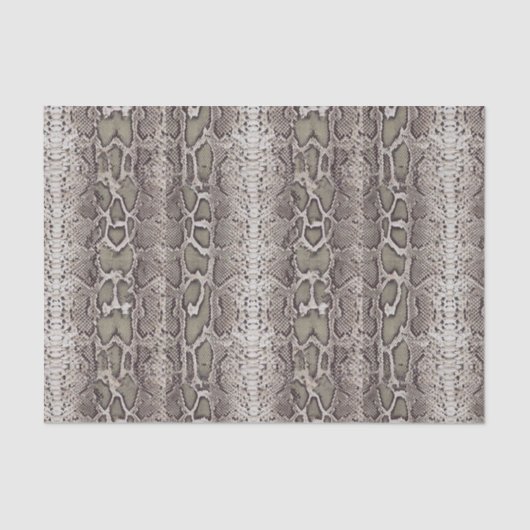 Snake Skin Animal Print Tissuepapier (Voorkant)