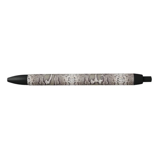 Snake Skin Animal Print Zwarte Inkt Pen (Voorkant)