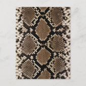 Snake Skin Briefkaart (Voorkant)