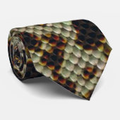 Snake Skin Camo-stijl Stropdas (Opgerold)