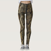 Snake Skin Design Leggings (Voorkant)