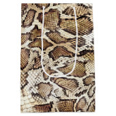 Snake Skin Design Medium Cadeauzakje (Achterkant)