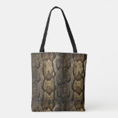 Snake Skin design Tote Bag (Achterkant)