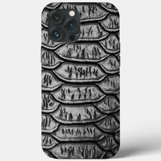 Snake Skin Hoesje-Mate iPhone case (Achterkant)
