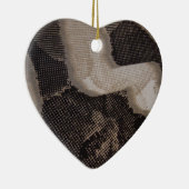SNAKE SKIN KERAMISCH ORNAMENT (Rechts)