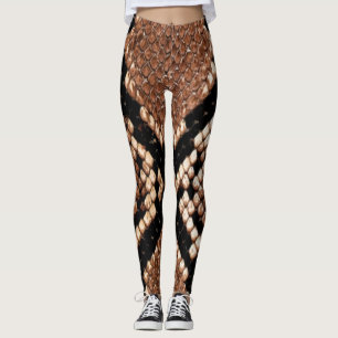 SNAKE SKIN LEGGINGS