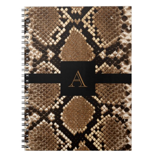 Snake Skin Notitieboek (Voorkant)