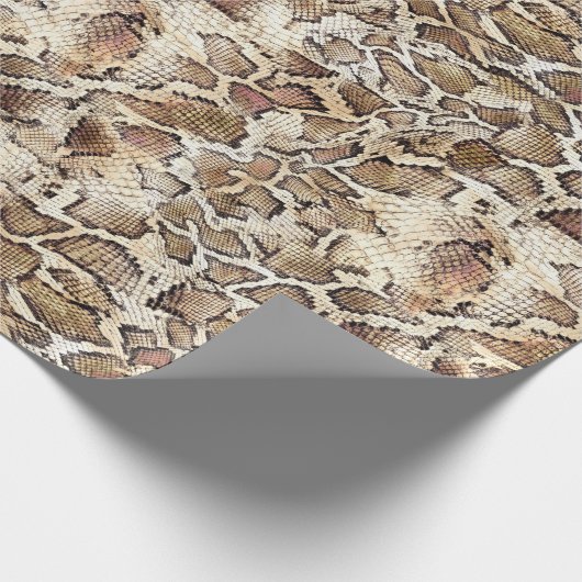 Snake Skin Pattern Cadeaupapier (Hoek)