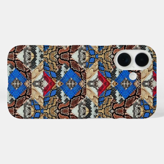 Snake Skin Pattern Case-Mate iPhone Case (Achterkant (horizontaal))