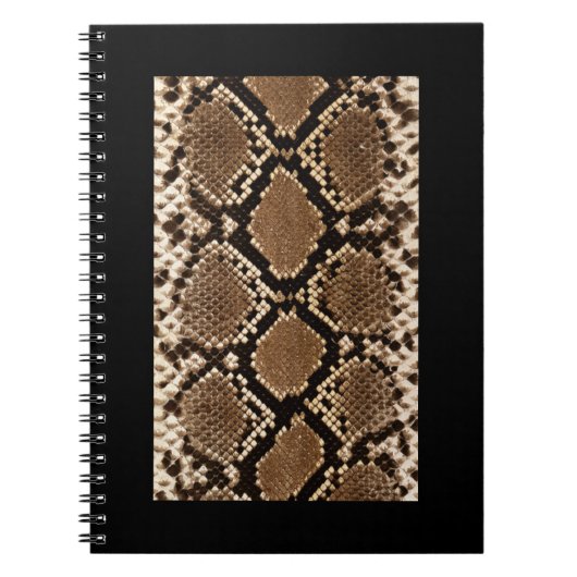 Snake Skin Pattern Notitieboek (Voorkant)