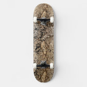 Snake Skin Pattern Persoonlijk Skateboard (Voorkant)