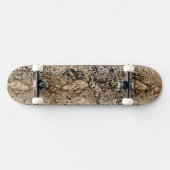Snake Skin Pattern Persoonlijk Skateboard (Horizontaal)