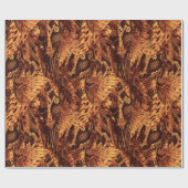 Snake Skin Pattern Wrapping Paper Cadeaupapier (Vlak)