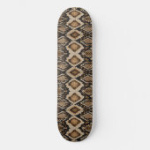 Snake Skin Persoonlijk Skateboard (Voorkant)