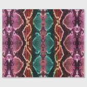 Snake skin print. slang Pattern. Dierlijke afdruk. Cadeaupapier (Vlak)