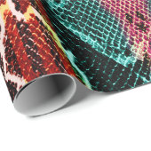 Snake skin print. slang Pattern. Dierlijke afdruk. Cadeaupapier (Rol Hoek)