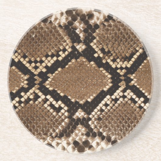 Snake Skin Sandstone Drink Onderzetter (Voorkant)