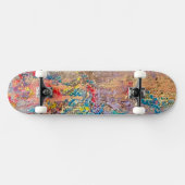 Snake Skin Skateboard Vibrant Kleurrijke Luxe (Horizontaal)