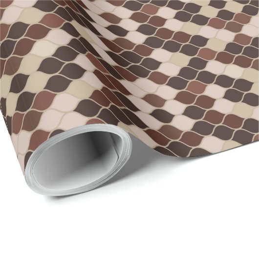 Snake Skin Textern Pattern Cadeaupapier (Rol Hoek)