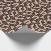 Snake Skin Textern Pattern Cadeaupapier (Hoek)