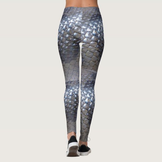 Snake Skin Texture Leggings (Achterkant)
